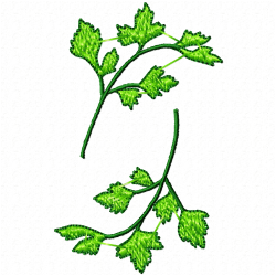 Flowers And Tree Embroidery Design 8